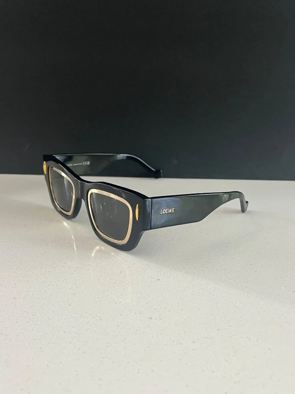 LOEWE Signature LW401681 01A 53MM Square Sunglasses